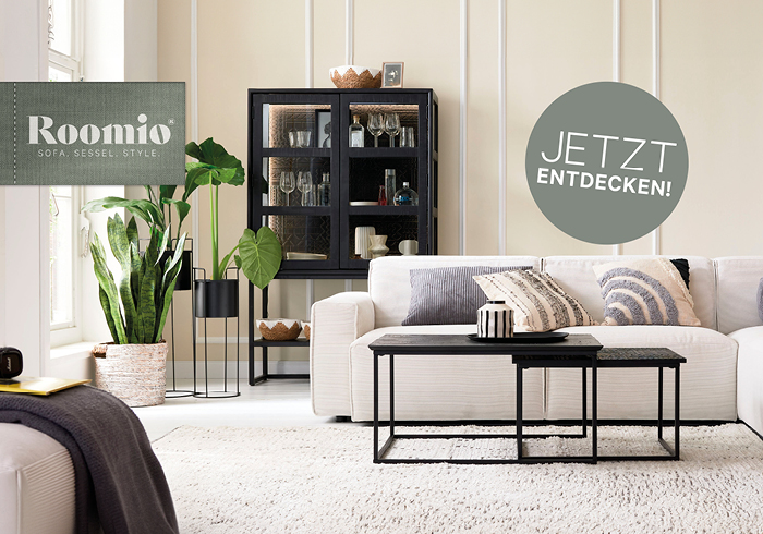 NEU bei uns: Roomio! Hier entdecken